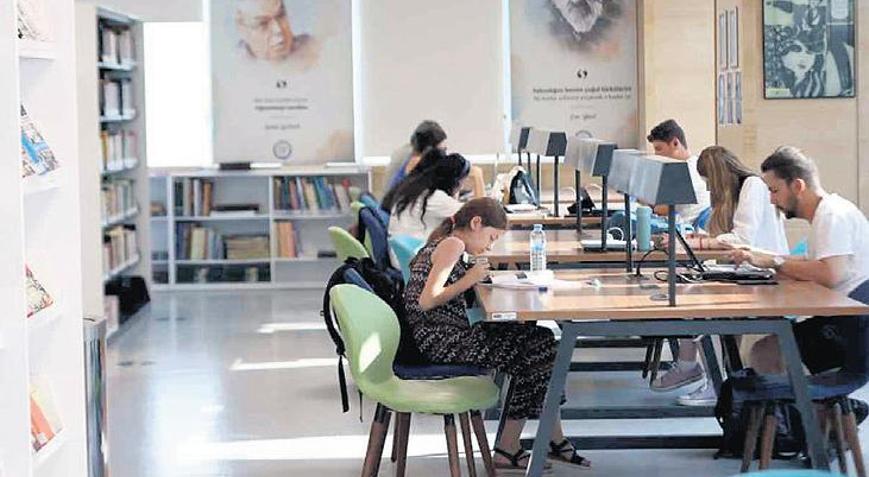 Kütüphanelere yoğun ilgi