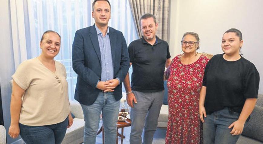 Başkan Eşki’den vefa ziyareti