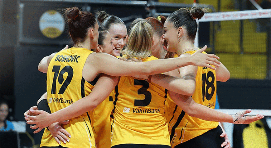 VakıfBank, Sultanlar Liginde sezona Beşiktaş galibiyeti ile başladı
