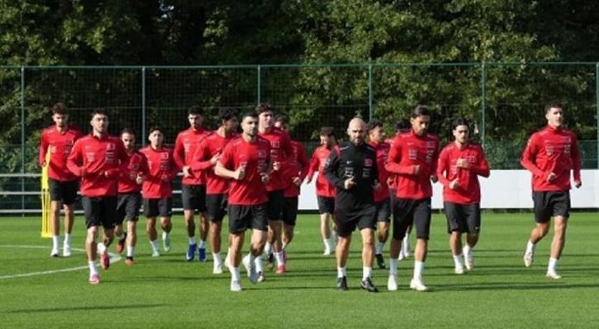 A Milli Takım, İtalya maçı hazırlıklarına başladı