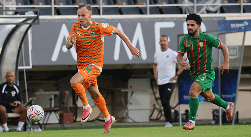 Alanyaspor hazırlık maçında Amedsporu 4 farkla geçti
