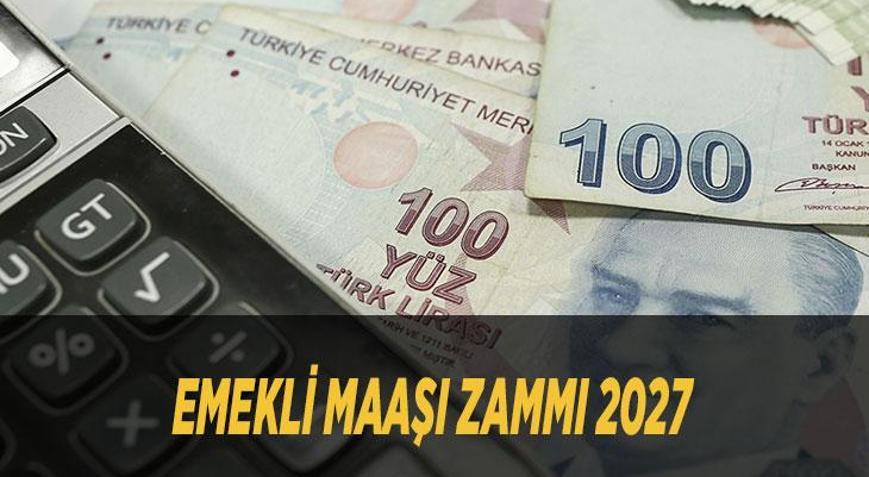 EMEKLİ MAAŞI ZAMMI 2027: Ocak zammı için ilk tablo belli oldu 3 aylık enflasyon farkı ne kadar