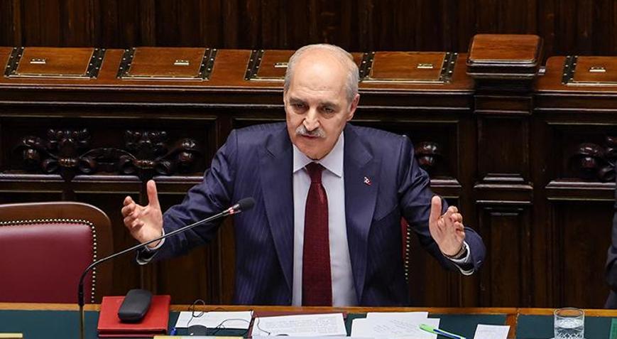 TBMM Başkanı Kurtulmuştan Rum temsilcinin iddialarına tepki: Türk tarafını yok sayarak Kıbrıs’ta hiçbir çözüm olamaz