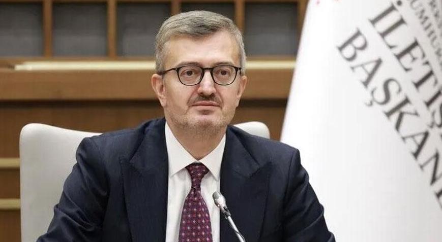 İletişim Başkanı Durandan yüzer üretim platformu Osman Gaziye ilişkin paylaşım