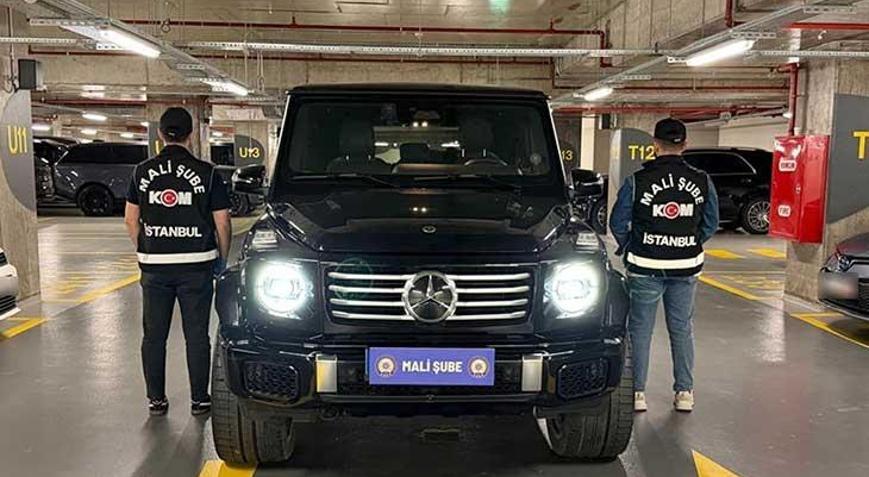 İstanbulda Milyarder kriptocu Balina James operasyonu: Eşi adına kayıtlı 9 lüks araca el konuldu