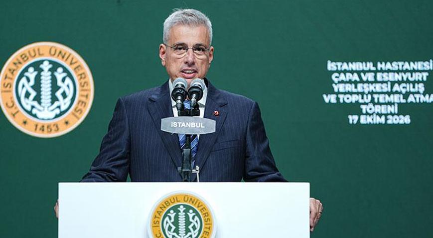 İstanbula 14 bin yatak kapasiteli 26 hastane Bakan Memişoğlu rakamları açıkladı