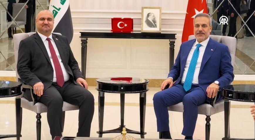 Dışişleri Bakanı Hakan Fidan Bağdatta temaslarda bulundu