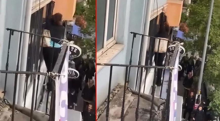 Otelde şoke eden olay Genç kadın önce yardım çığlıkları attı, ardından yere düştü