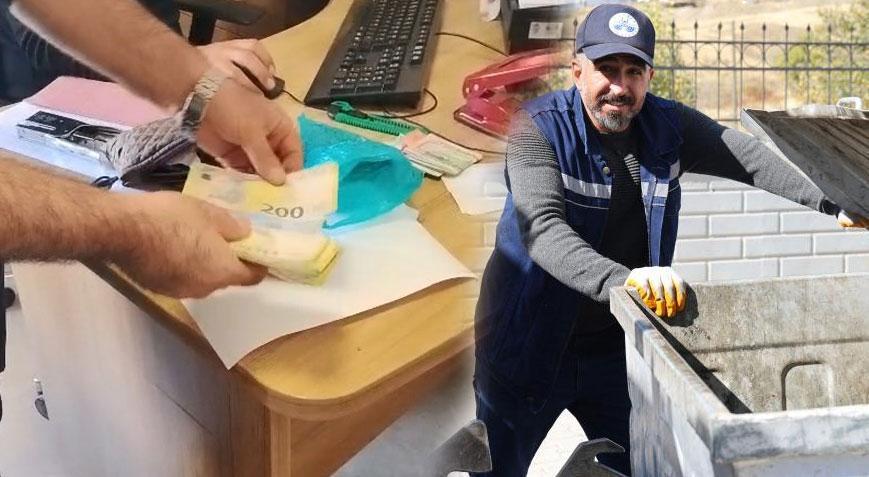 Yerde bulduğu çantadan servet çıktı Biz insanlık görevimizi yaptık