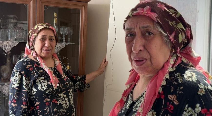 78 yaşındaki kadının korku dolu bekleyişi Çamaşır asmaya bile korkuyor: Deprem olsa altında kalacağım