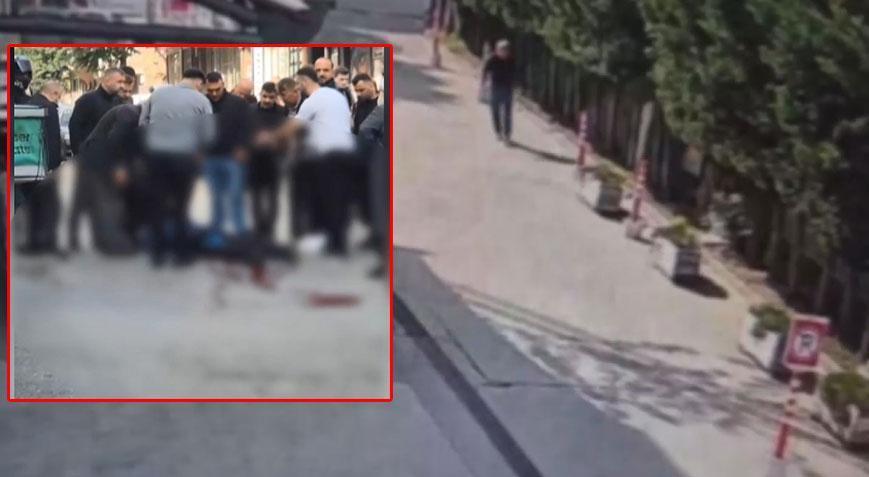 Sokak ortasında kanlı hesaplaşma: Kasabı öldürdü: Benim hanımıma mal vermeyin
