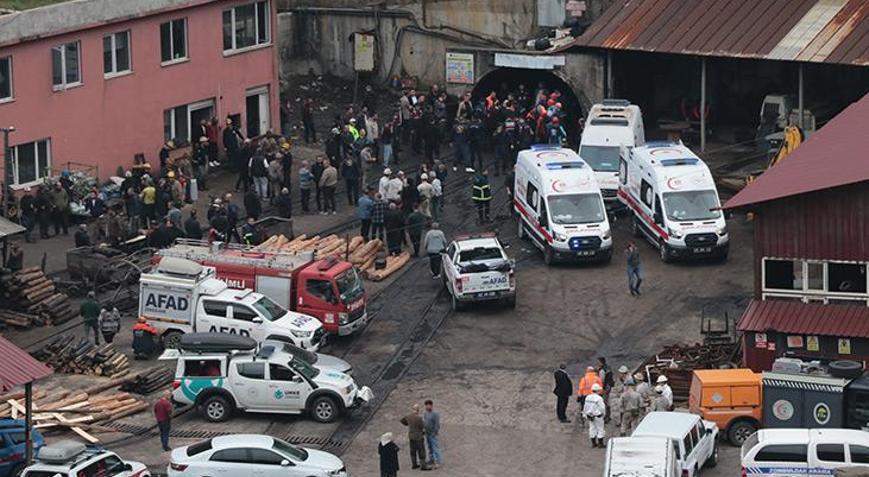 Zonguldakta maden ocağındaki patlamaya ilişkin 3 şüpheli gözaltına alındı
