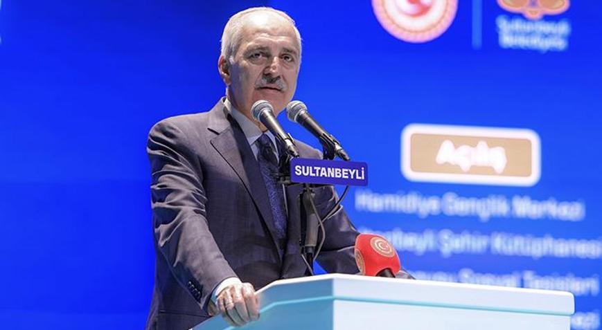 TBMM Başkanı Kurtulmuş: Yeniden bölge halklarının birlikte daha güçlü olmasının yolunu açıyoruz