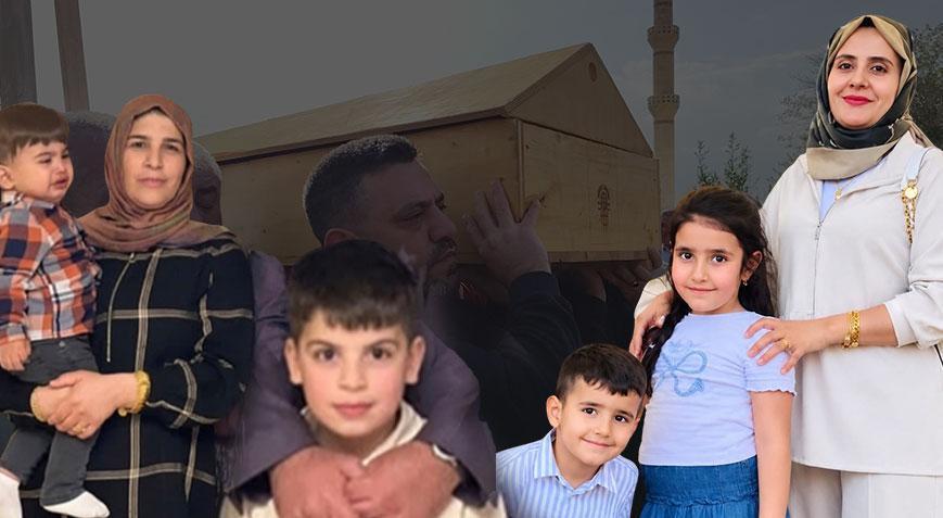 İki anne ve dört çocuk son yolculuğuna uğurlandı Mardin’de yürek yakan veda