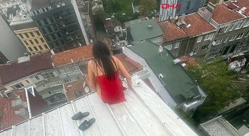 Şişlide gizemli ölüm: Çatıdaki son fotoğrafı ortaya çıktı