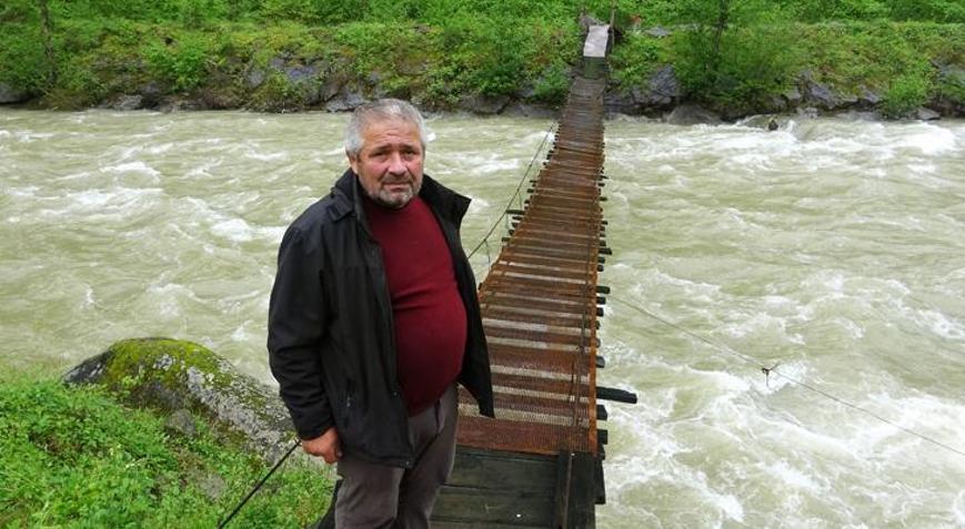 Giresunda korkuyla geçilen köprü için harekete geçildi 15 yıllık mücadeleyi kazandılar