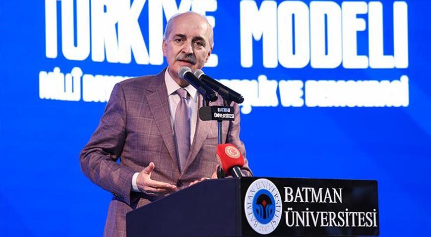 TBMM Başkanı Numan Kurtulmuş: İsrail, seçimi bahane ederek Filistinlilere karşı zulmünü sürdürüyor