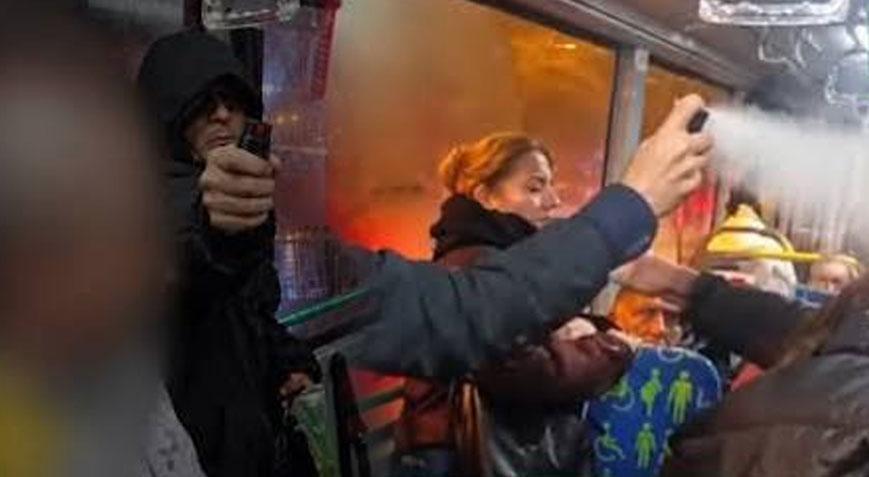 Kadıköyde otobüste biber gazı paniği: Yumruk attı, gaz sıktı, kaçtı
