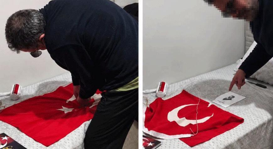 Türk bayrağı ve Atatürk’e hakaret Öğretmen gözaltına alındı