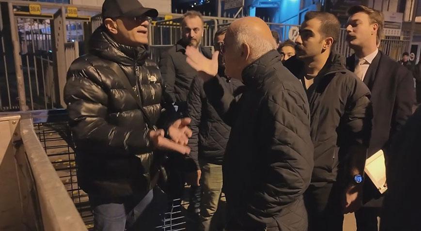 Kadıköyde 3 bina için acil tahliye kararı Ev sahipleriyle ekipler arasında gerginlik