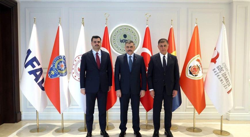 Bakan Çiftçi, AK Partili İnan ve Cemil Tugayı kabul etti