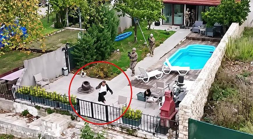 Hedefi karıştırdılar Özel harekattan kaçmaya çalıştı: Nefes kesen anlar kamerada