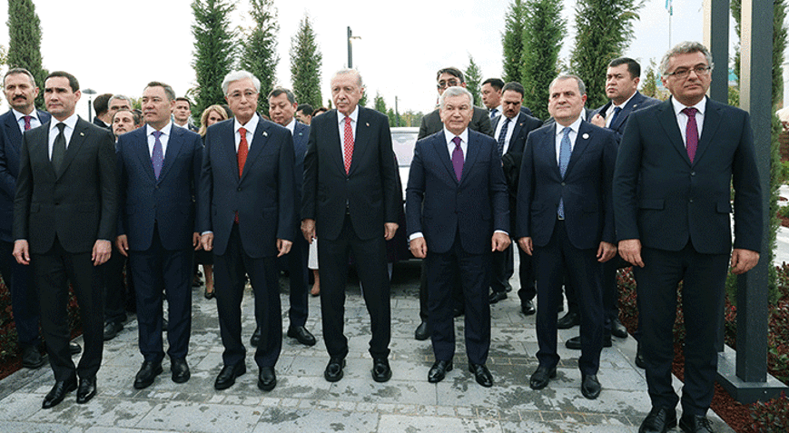 Türk dünyasının kalbi Ankarada atıyor Türk Devletleri Medeniyet Parkı açıldı