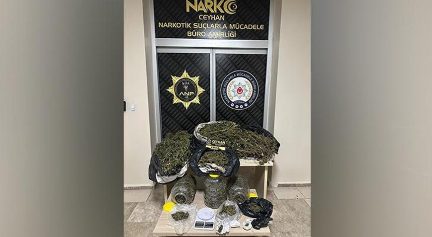 Adanada uyuşturucu operasyonu: 2 zanlı tutuklandı