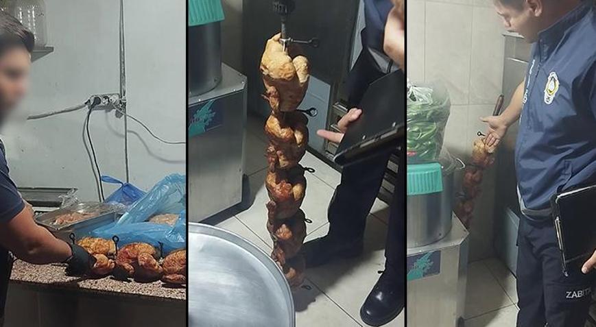 Hatayda restoranda mide bulandıran görüntüler Vatandaşlara yedirilmeye hazırlanan bozuk tavuklar ele geçirildi