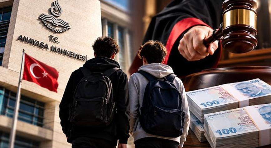 AYMden okul değiştirme cezası kararı İki öğrenciye 50şer bin lira tazminat