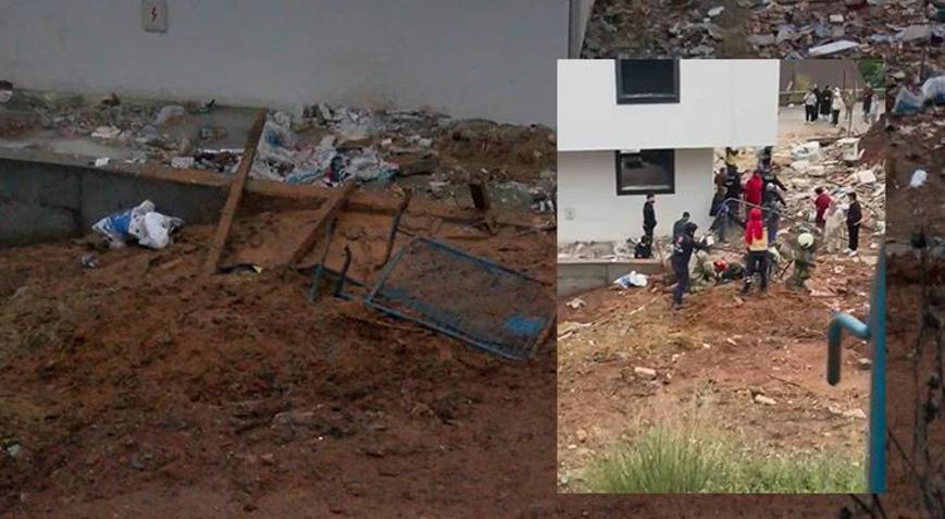 Sultanbeylide korkutan görüntüler Anne ve oğlu çamura saplandı... İşte ekipleri seferber eden olay