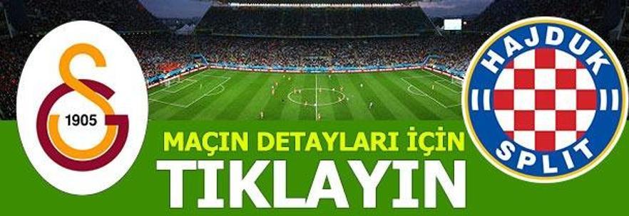 Galatasaray-Hajduk Split: 2-0