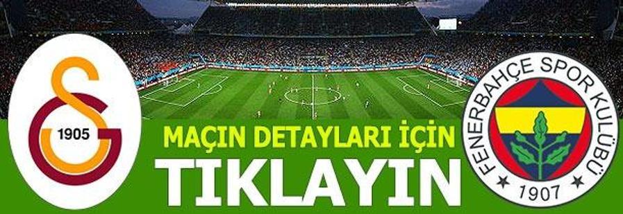 Galatasaray-Fenerbahçe: 0-0