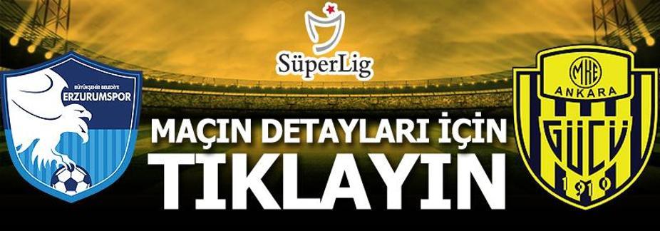 BB Erzurumspor - MKE Ankaragücü : 1-0