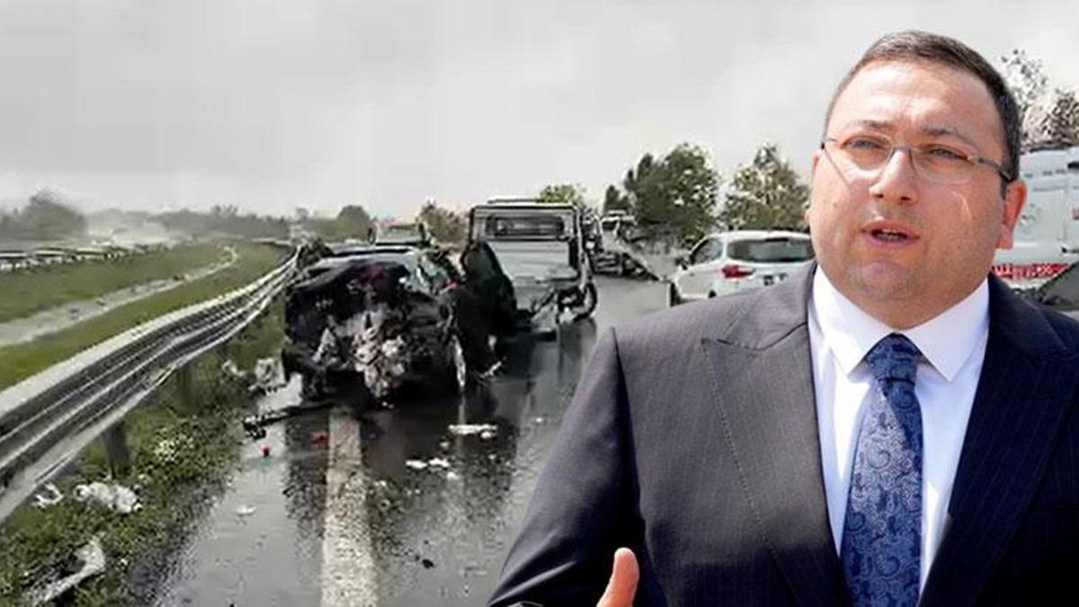 Anadolu Otoyolu'nda Zincirleme Kaza: Üsküdar Belediye Başkan Vekili Kaza Geçirdi