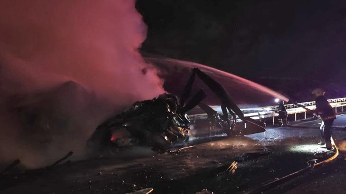 Viranşehir'de tanker kazası